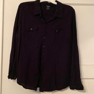 Torrid button down shirt size 1